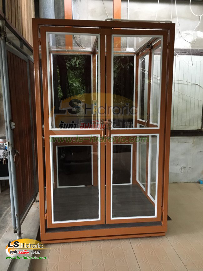 รับทำลิฟท์บ้าน - ลิฟท์ stacker 2 ชั้น รับงานที่ปราณบุรี ประจวบคีรีขันธ์